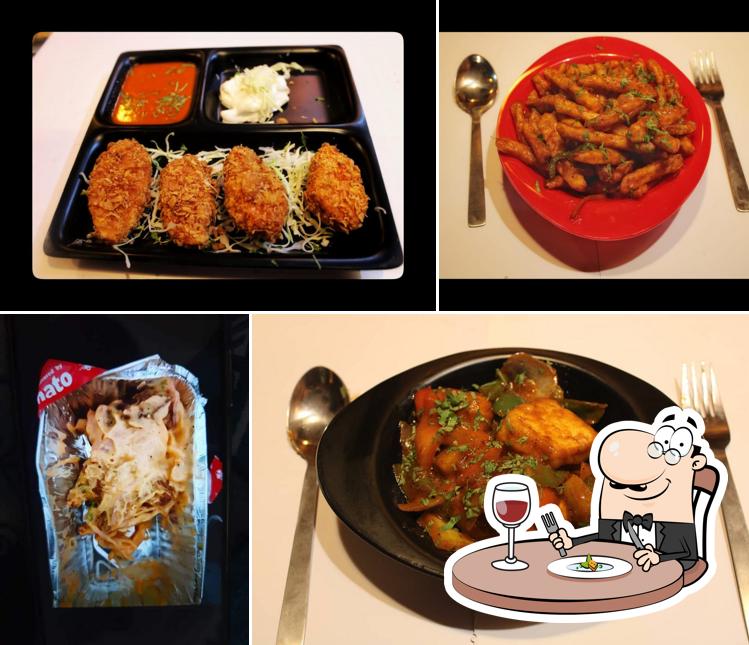 Food at Mr. Bob fast food Junction