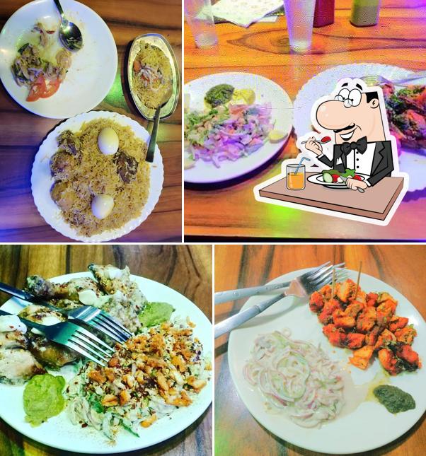 Food at Mughal-e-Azam