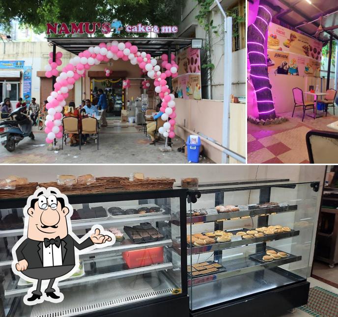 The interior of Namu's Cake and Me