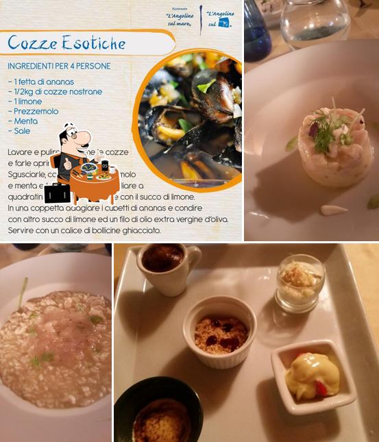 Cozze al Ristorante L'Angolino Sul Mare