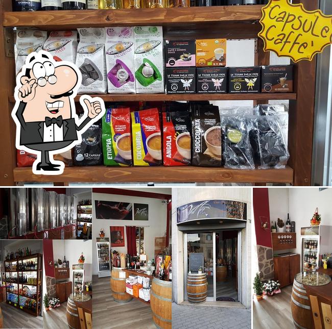 Gli interni di Vinarte - Vino Sfuso, Panini, Cibi e Bevande - Piombino