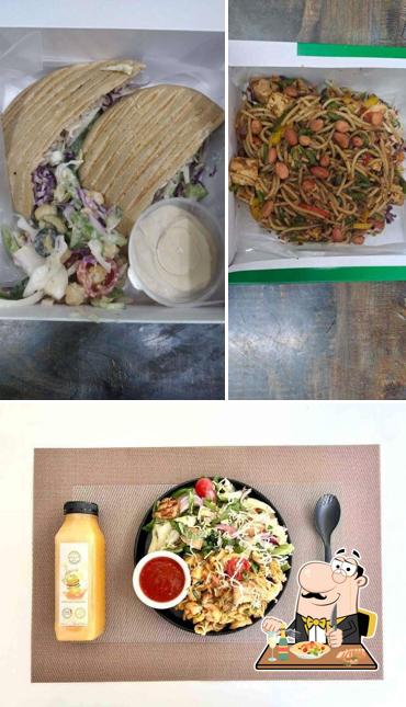 Salad Time is distinguished by food and beverage