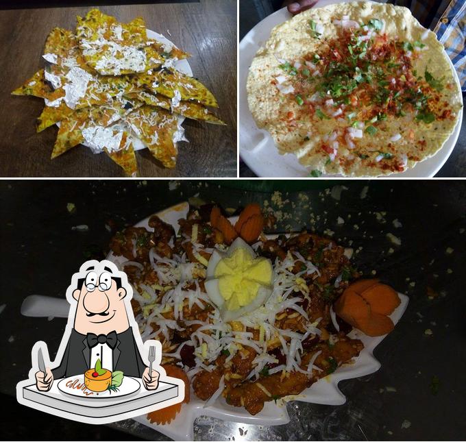 Food at Santhosh Dhaba Restaurant & Elite Bar