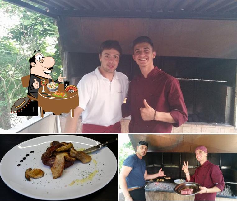 Platti al TRATTORIA CERIATI