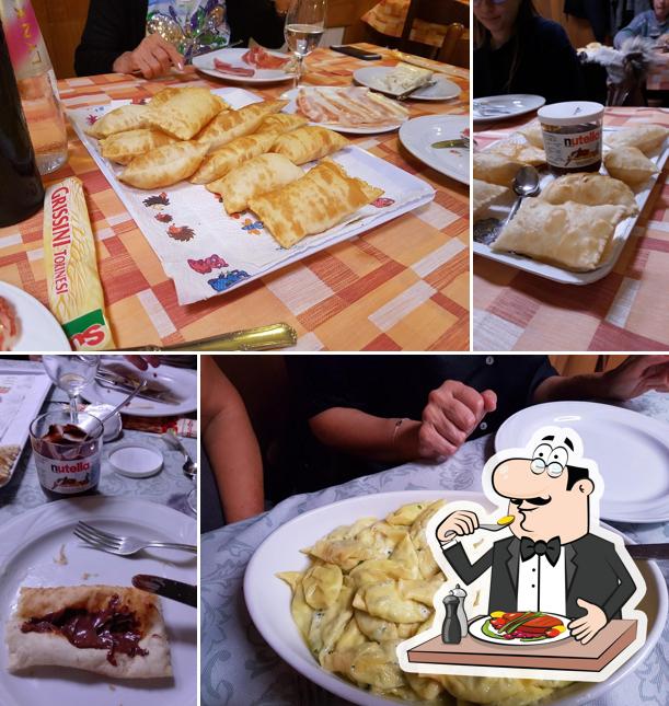 Cibo al Trattoria della Pace