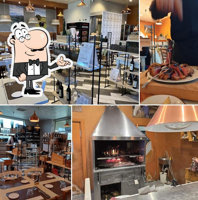 Gli interni di La braceriA