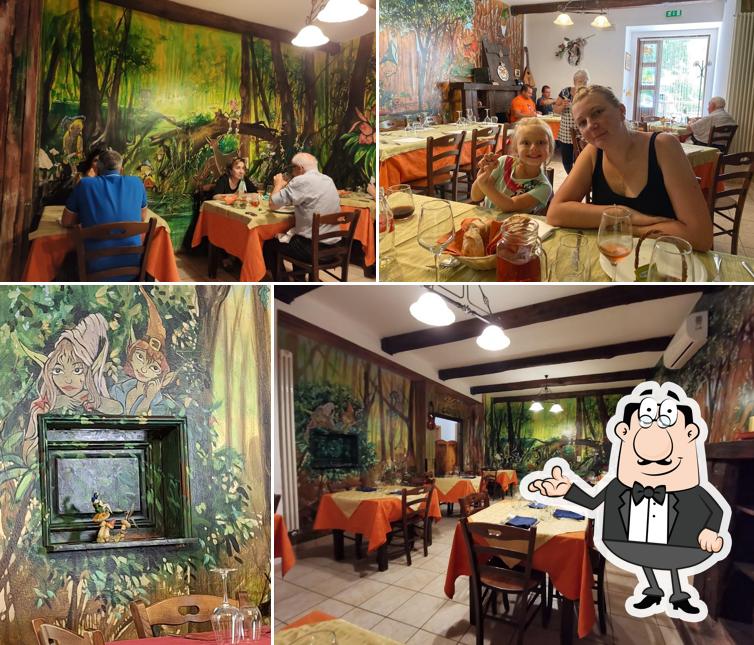 Gli interni di Ristorante Le Querce Degli Elfi