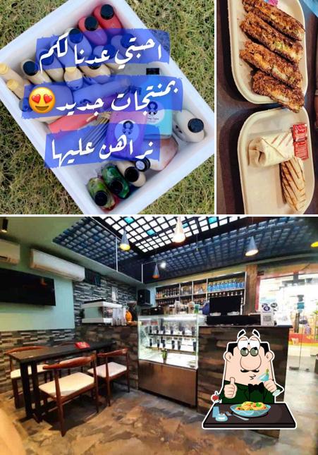 This is the image showing food and exterior at Crazy Coffee