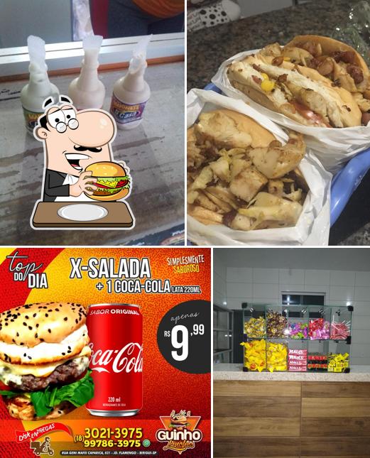 Hambúrguer em Guinho Lanches