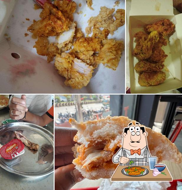 Chicken wings at KFC