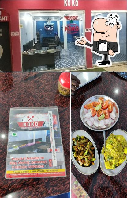 The interior of Koko Family Restaurant