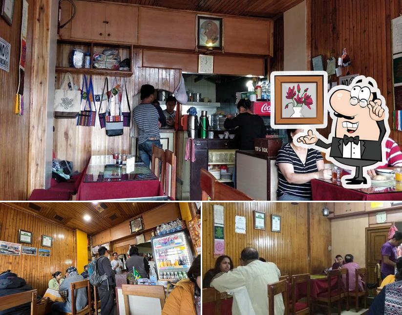 The interior of Kunga Restaurant