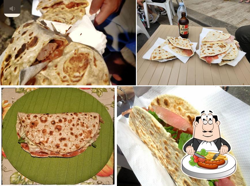 Platti al Piadineria Da Romano