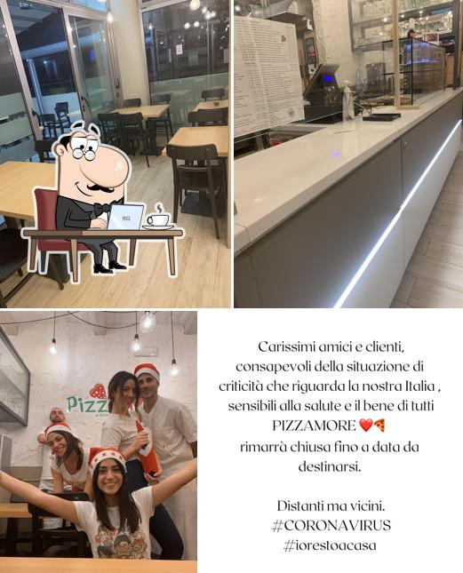 Dai un'occhiata agli interni di Pizzamore