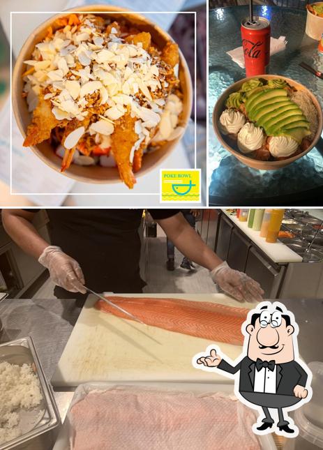 Gli interni di Poke Bowl Sestu