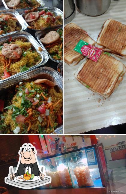 This is the photo depicting food and interior at Raj Sandwich