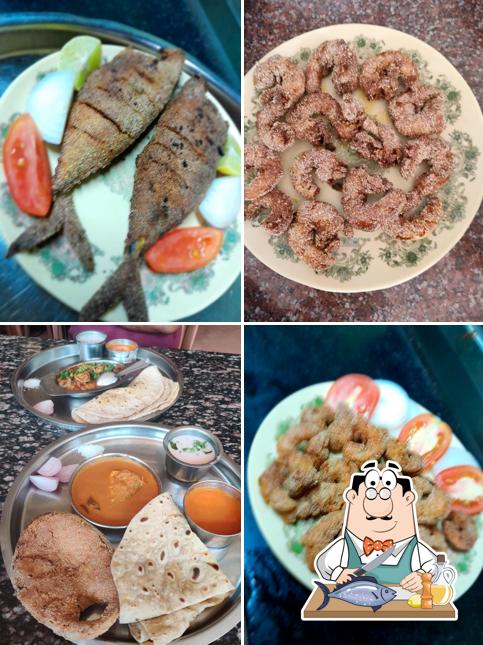 Grilled salmon at Arun bhojnalay