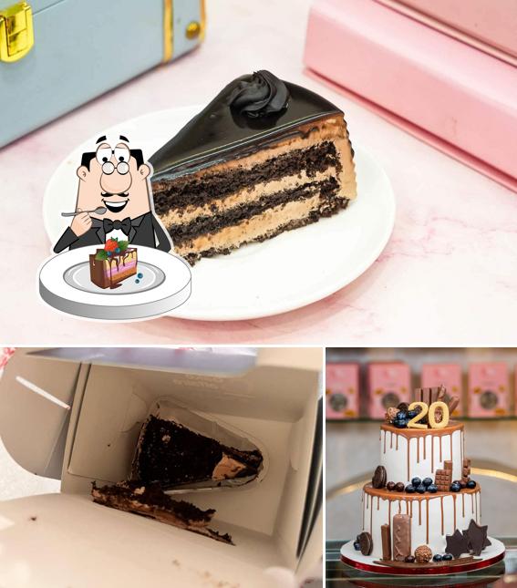 Chocolate cake at Bake Affaire