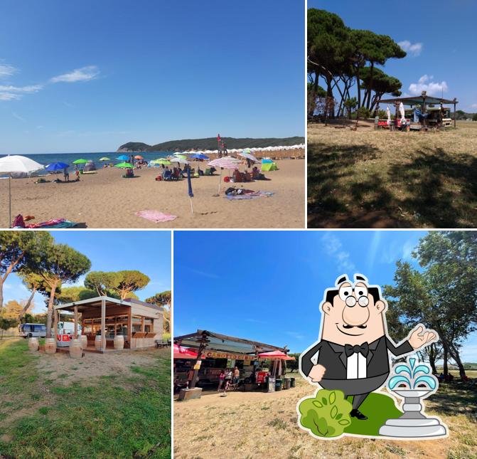 Gli esterni di Casotto di Baratti