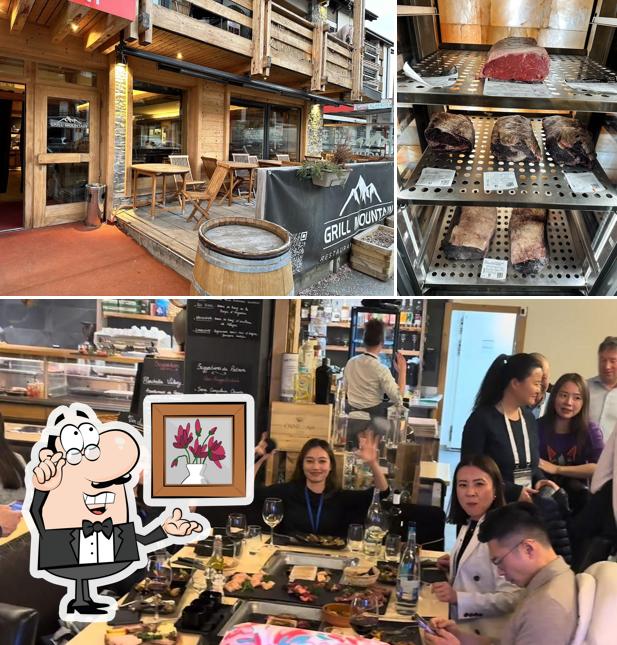 Gli interni di Grill Mountain - Nendaz