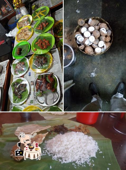 Food at Krishna Jaya