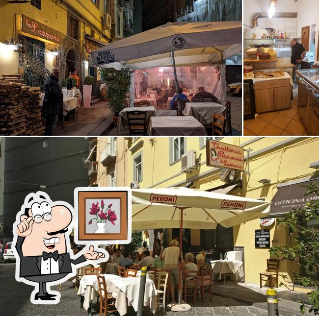 Gli interni di La Lazzara Trattoria e Pizzeria
