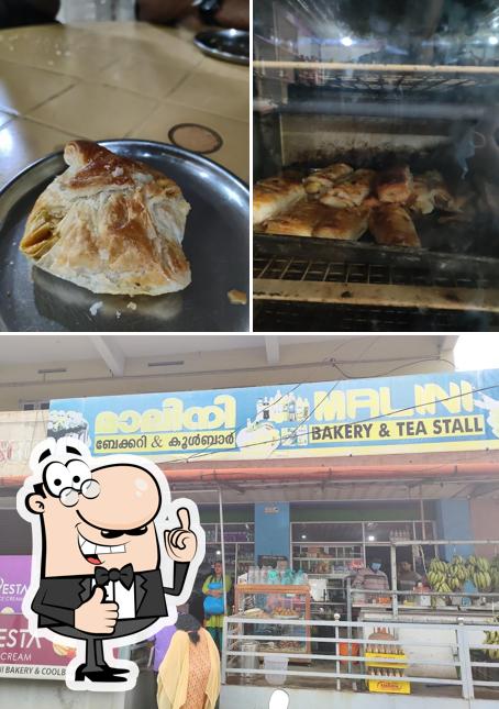 See this picture of Malini Bakery & Tea Stall