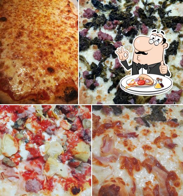 A Pizzeria d'asporto da Lucky, puoi prenderti una bella pizza