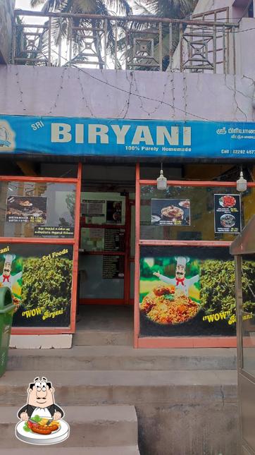 Food at Sri biriyani