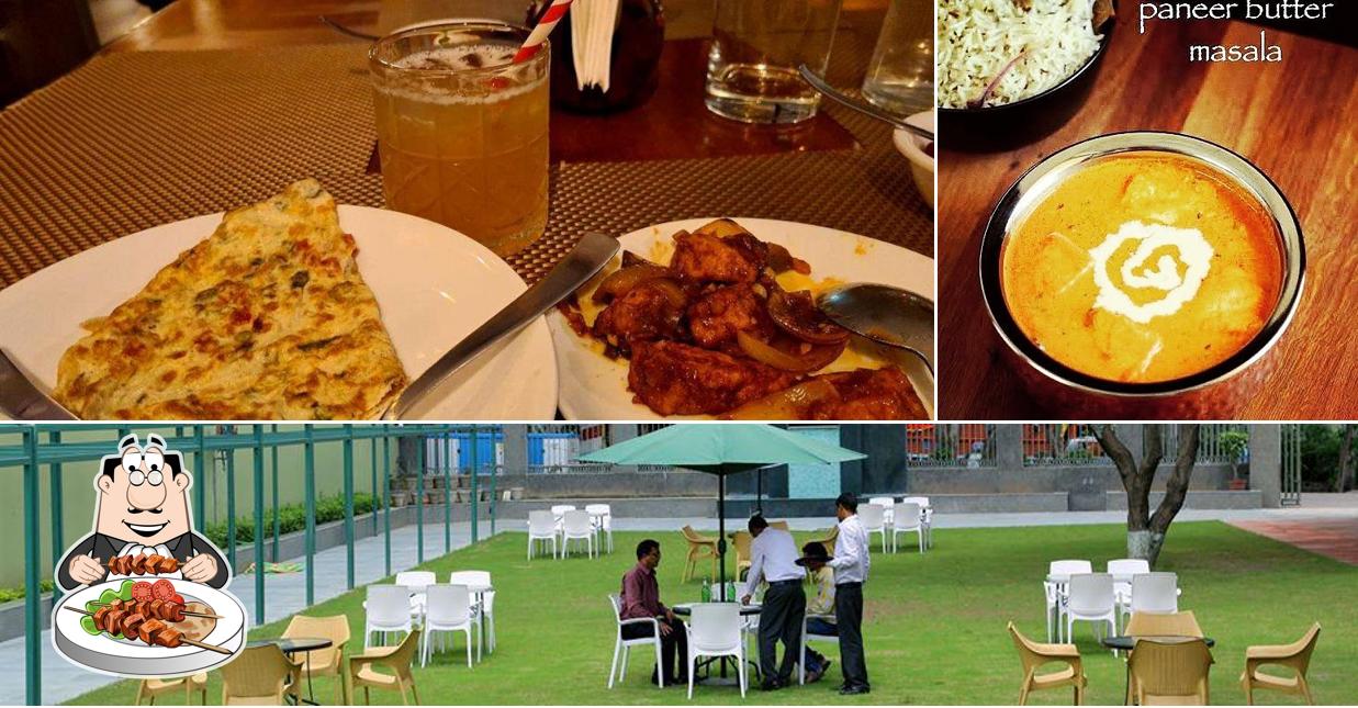 Among various things one can find food and interior at The Forest View