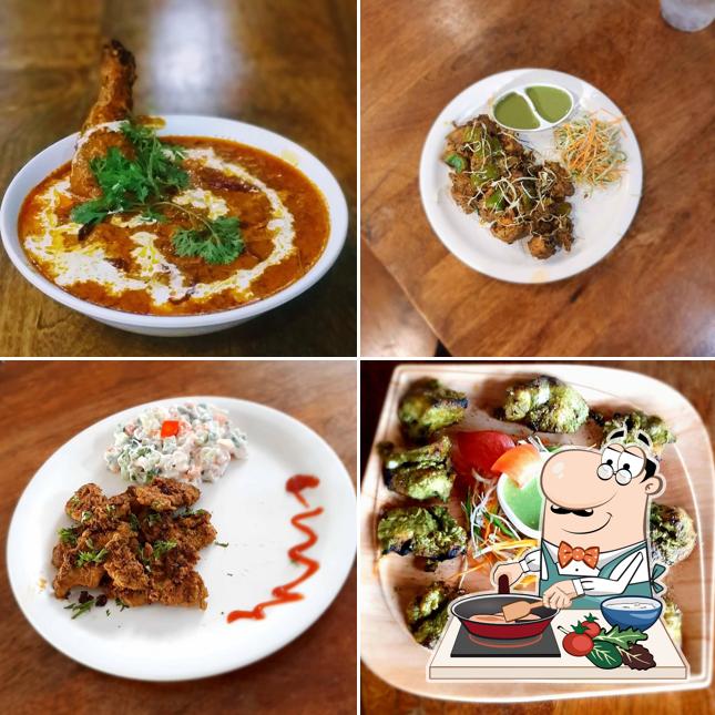 Chicken curry at Village Studio resort & spa