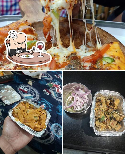 Food at pizza grill expert Nagina