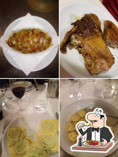 Cibo al Trattoria del sole