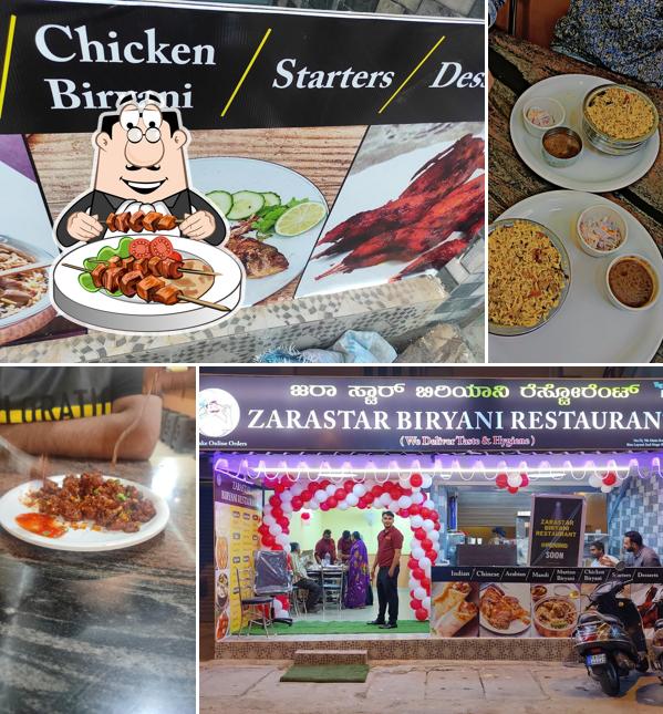 Food at Zarastar Biryani Restaurant