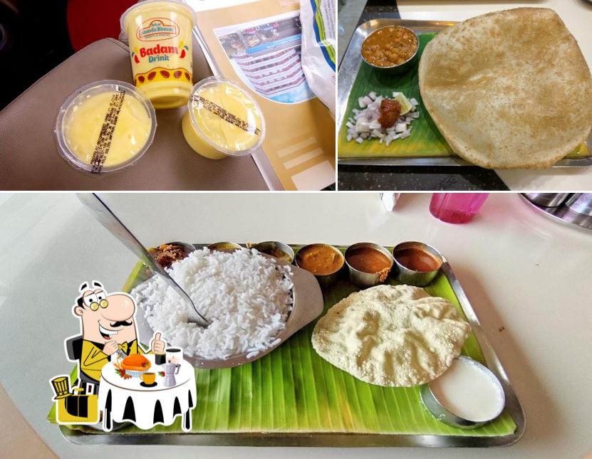 Meals at Adyar Anandha Bhavan