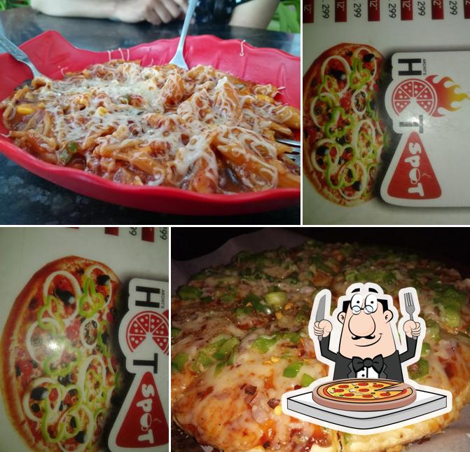 At Hot Spot, you can try pizza