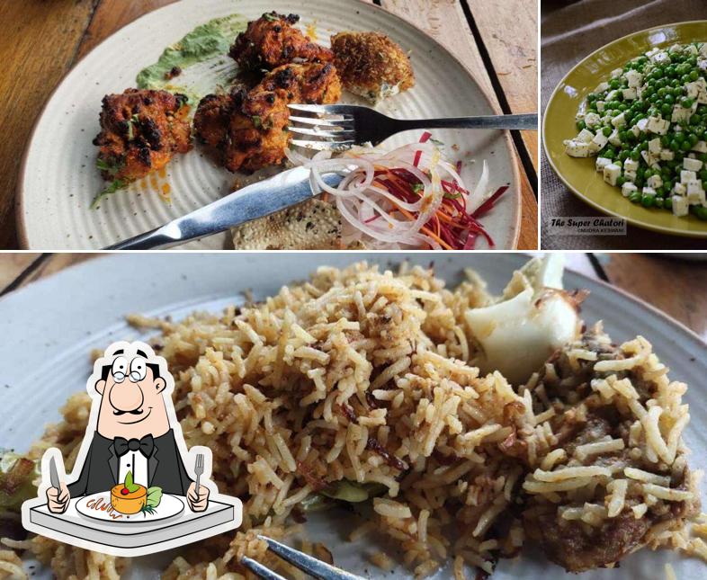 Food at Under the jamun tree restaurant