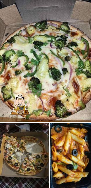 Pick pizza at Crusto's - Cheese Burst Pizza By Olio