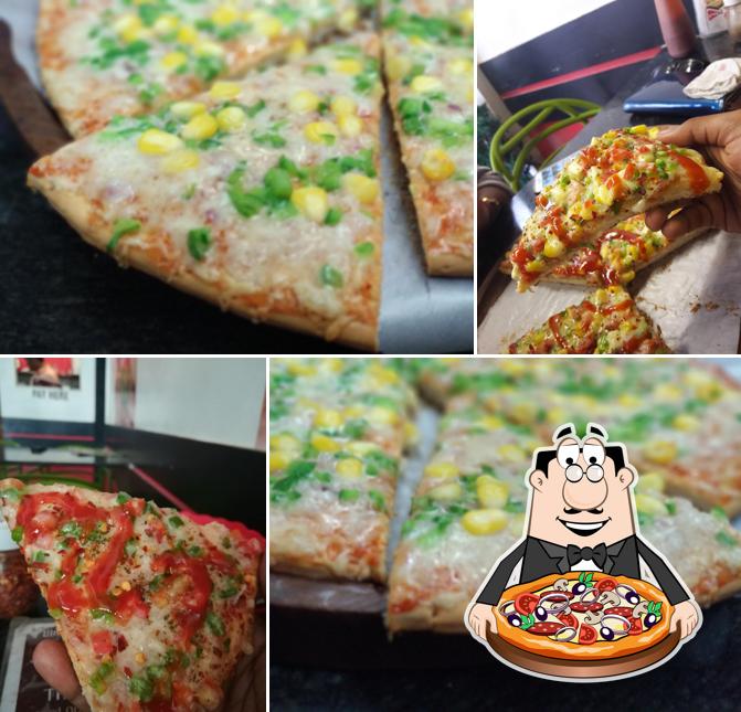 Order different kinds of pizza