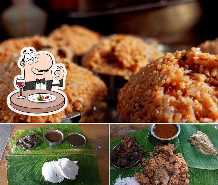 Food at Mappillai Gounder Restaurant