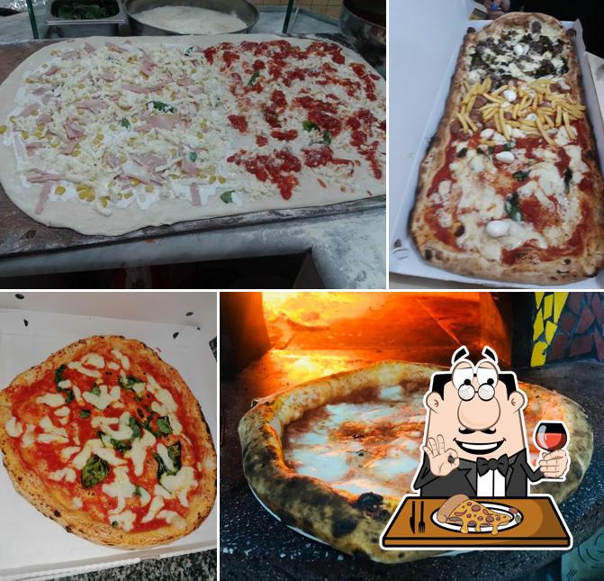 A Pizzeria Miseria e Nobiltà, puoi goderti una bella pizza