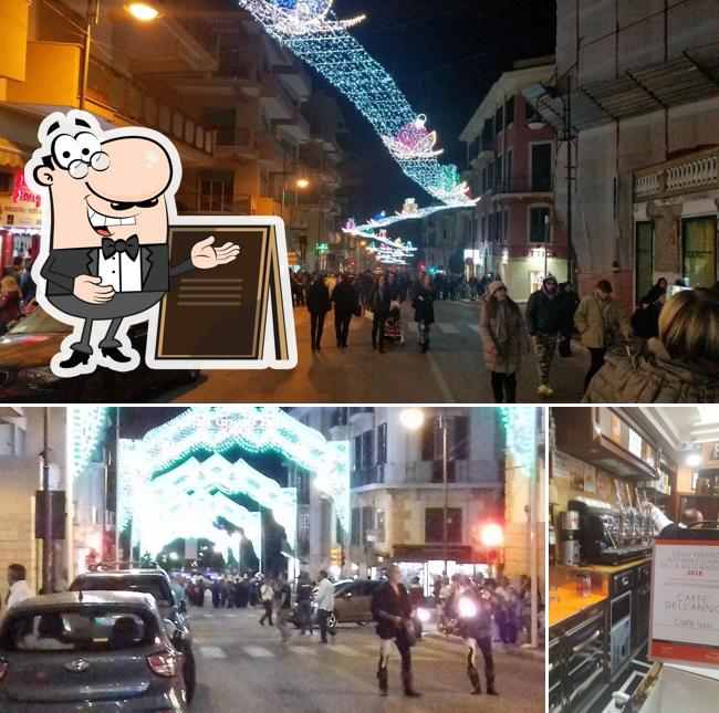Dai un’occhiata alla immagine che presenta la esterno e bancone da bar di Caffè Cavour di Santoro Diego