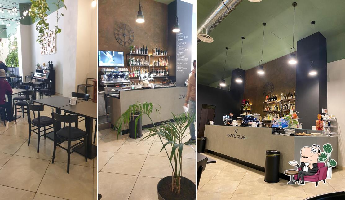 Gli interni di Caffè Cloè