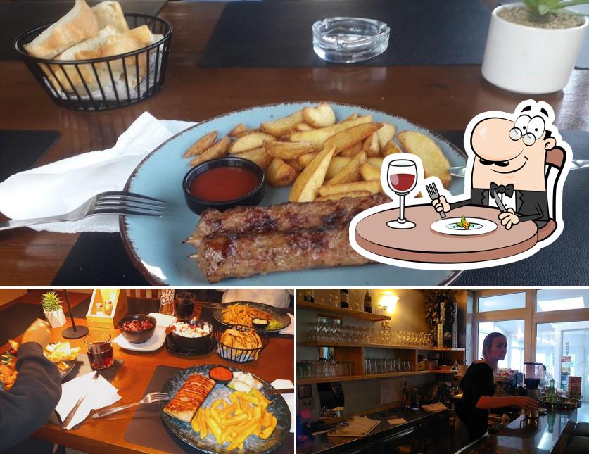 La foto della cibo e bancone da bar di Bistro Pavić