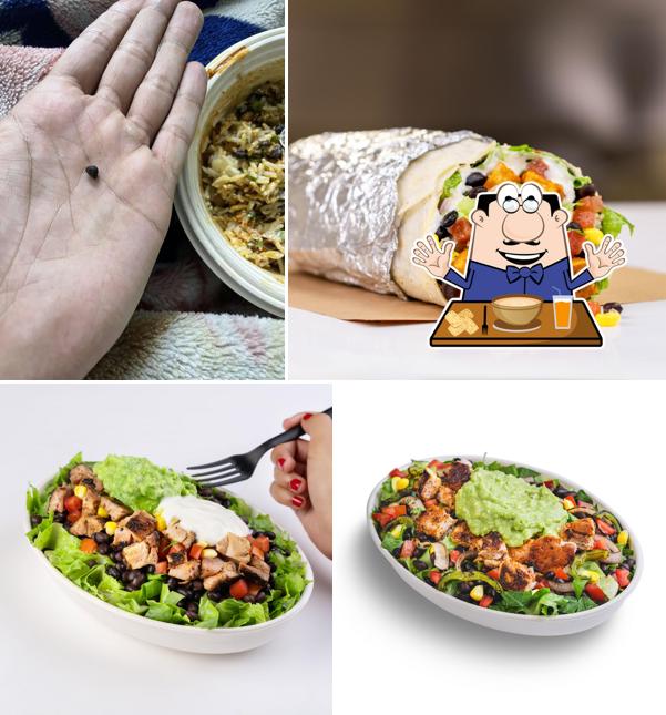 Meals at California Burrito Mexican Kitchen @ Modi Mall