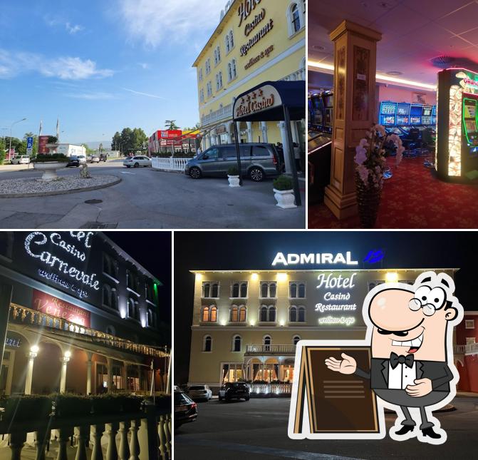 Gli esterni di Casino & Hotel & Restaurant Admiral Škofije