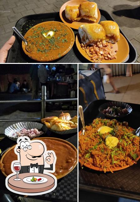 Food at Chatai Pav Bhaji