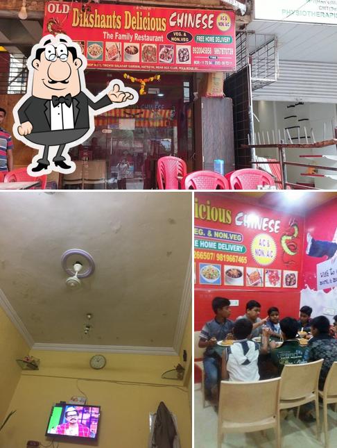 The interior of Dikshyant's Delicious