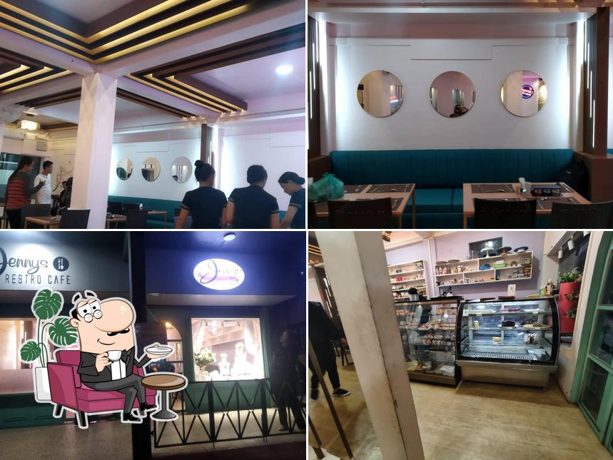 The interior of Jenny's Restro Cafe
