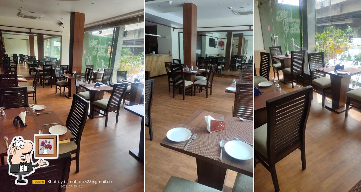The interior of Kian restaurant
